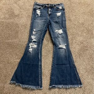 Bell bottom jeans